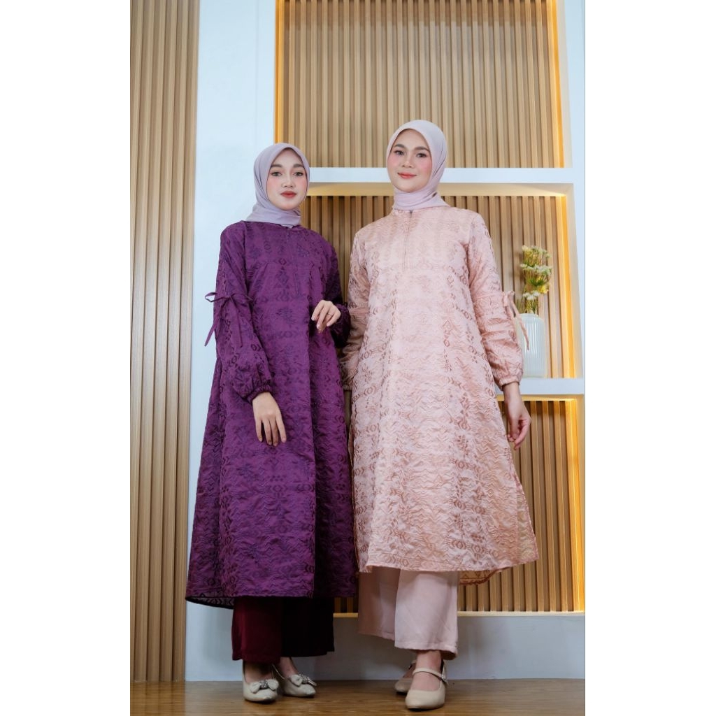 Tooniq one set Wanita Lebaran | Setcel Papersilk mix armani | Stelan terbaru 2026
