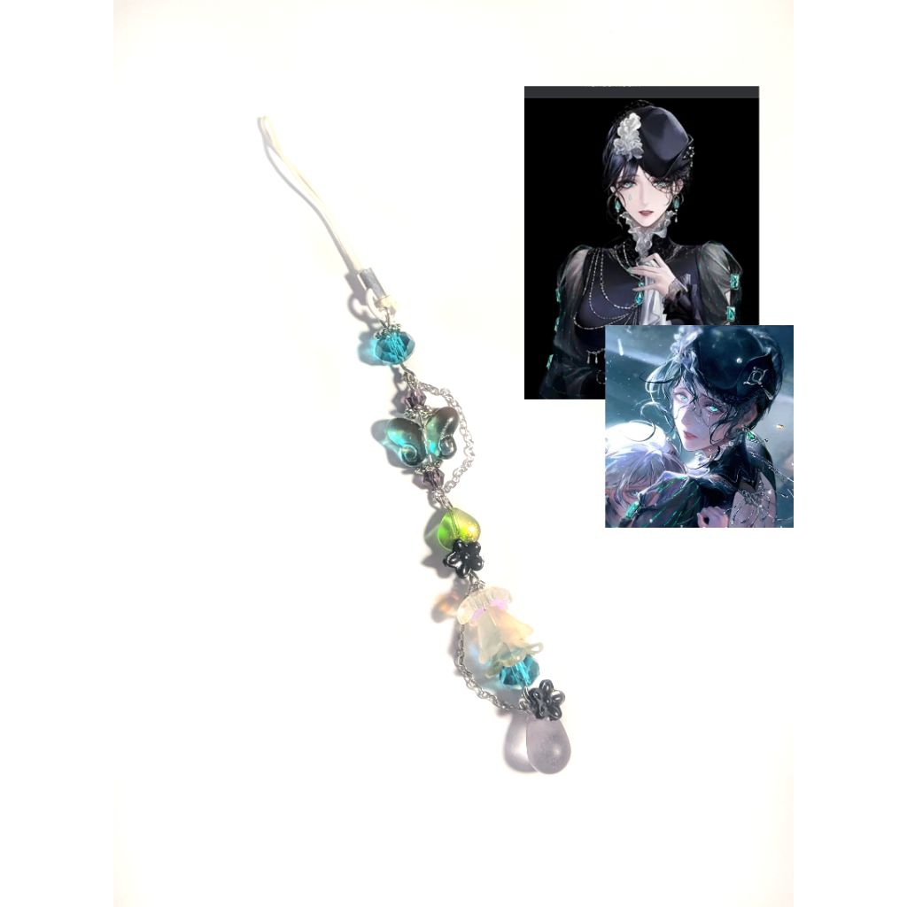 Phone strap Jelena Path To Nowhere | Momozono.beads