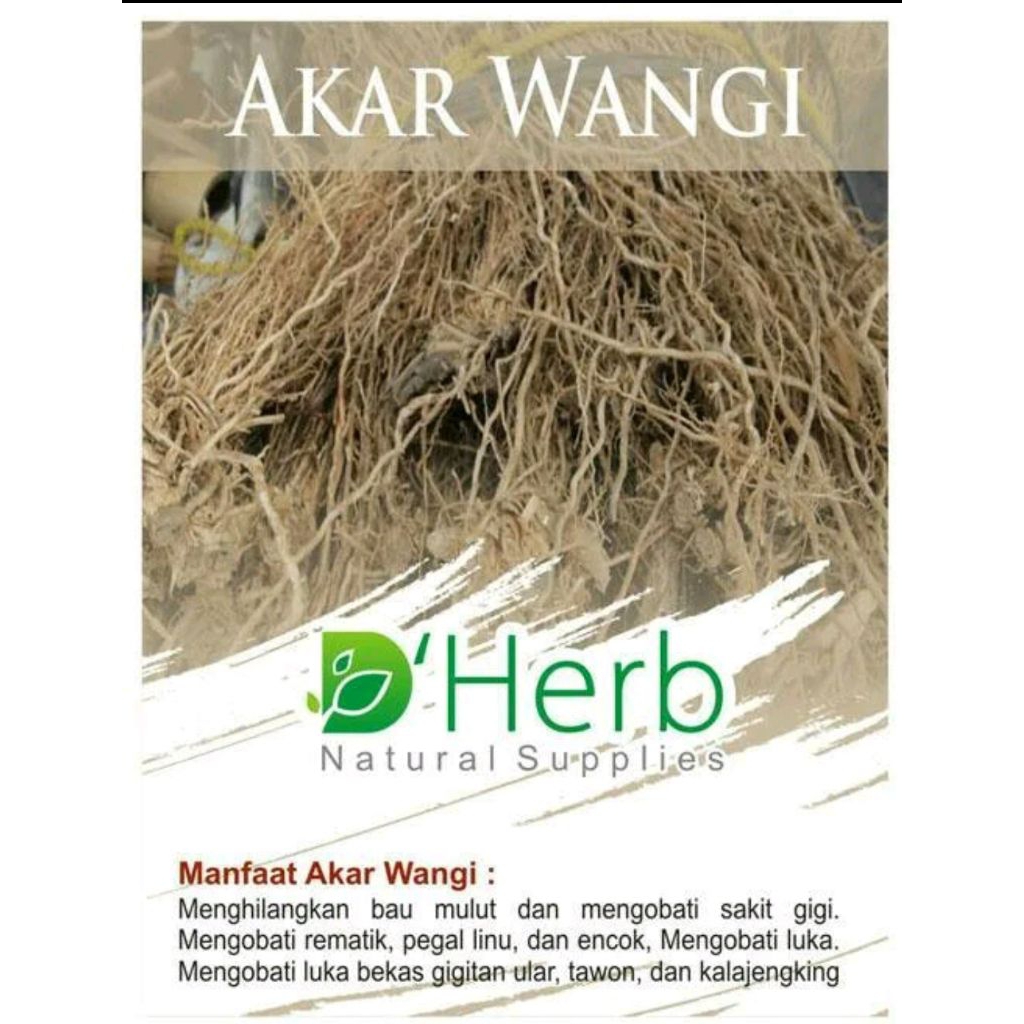 akar wangi pengharum pakaian alami anti semut rayap dll