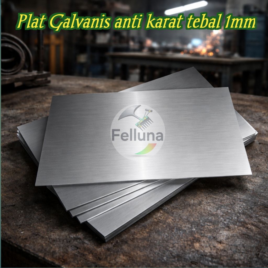 PLAT BESI GALVANIS TEBAL 1mm
