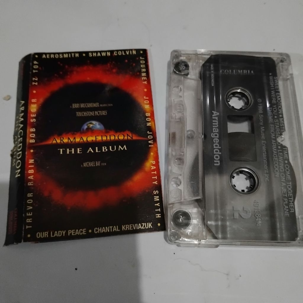 Kaset Pita Soundtrack Armageddon