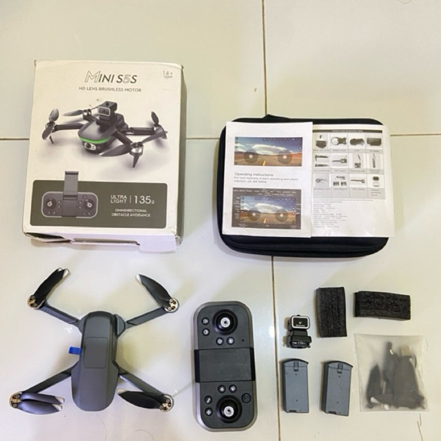DRONE S5S ORIGINAL NEW + 2 BATERAI