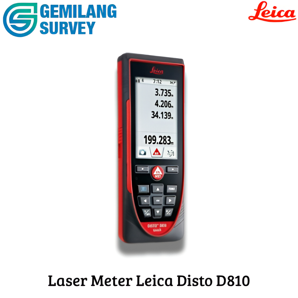 Distance Meter Leica Disto D810 Bekas Mulus / Laser Meter Leica D810