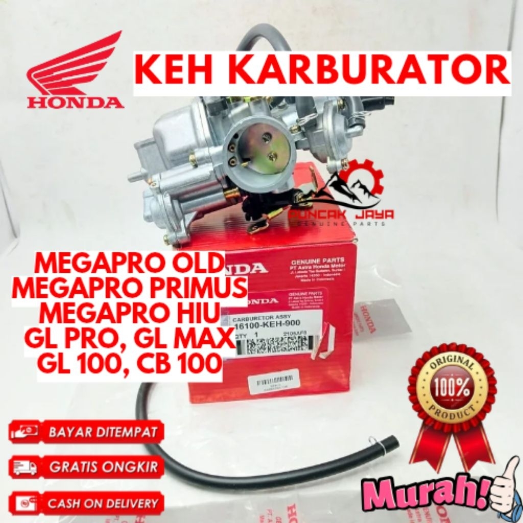 KARBURATOR ORIGINAL HONDA KODE KEH,  KARBURATOR MEGAPRO OLD, KARBURATOR MEGAPRO PRIMUS, KARBURATOR M