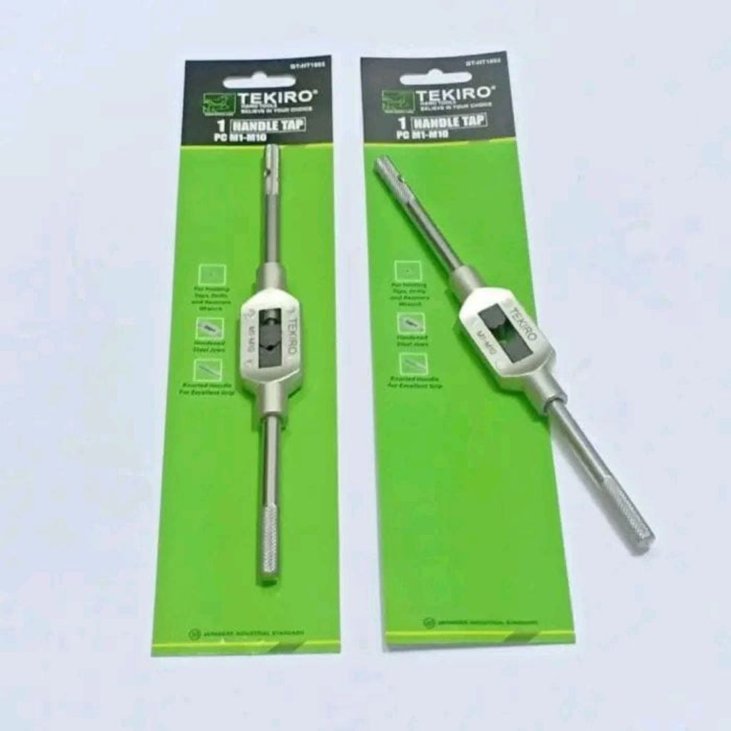 Tekiro Handle Tap M1-m10 Gagang Tap Snei Pembuat Ulir Drat M1-10