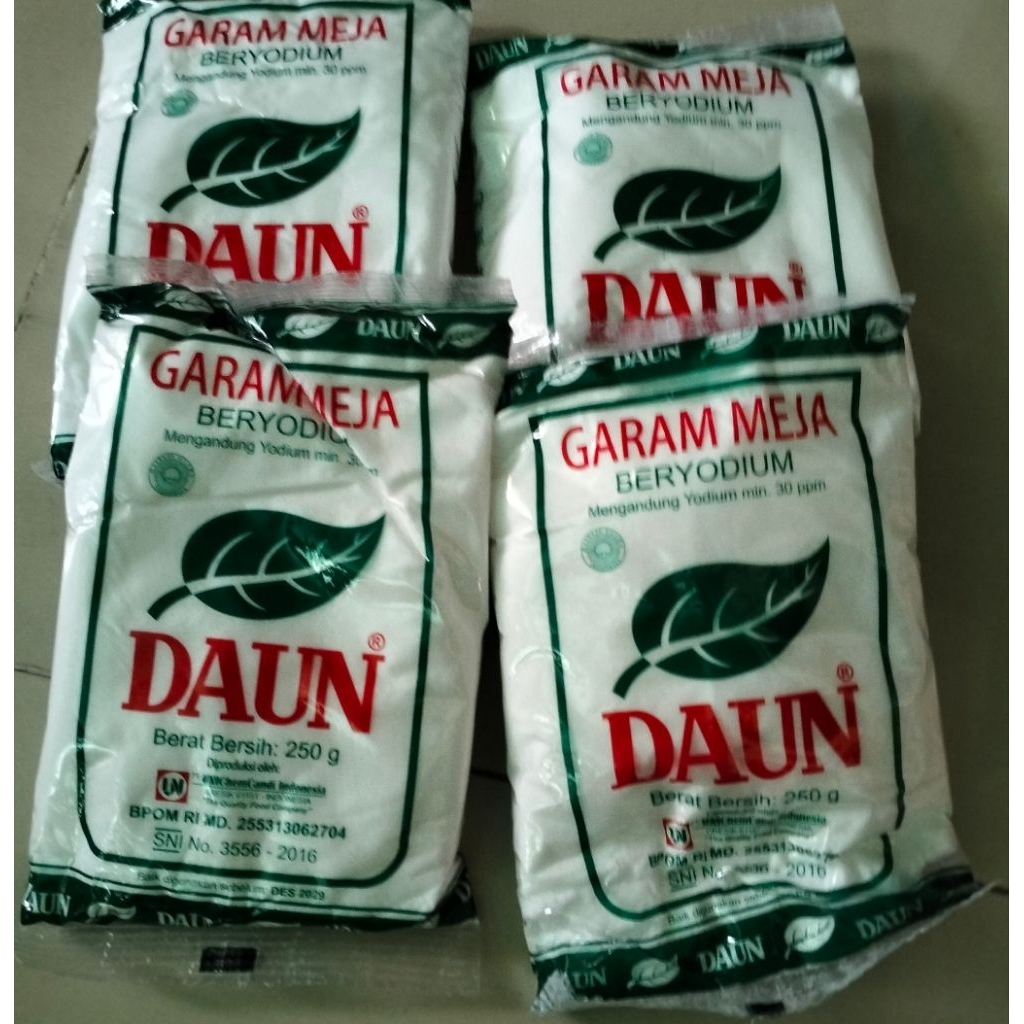 garam daun 250gr garam dapur
