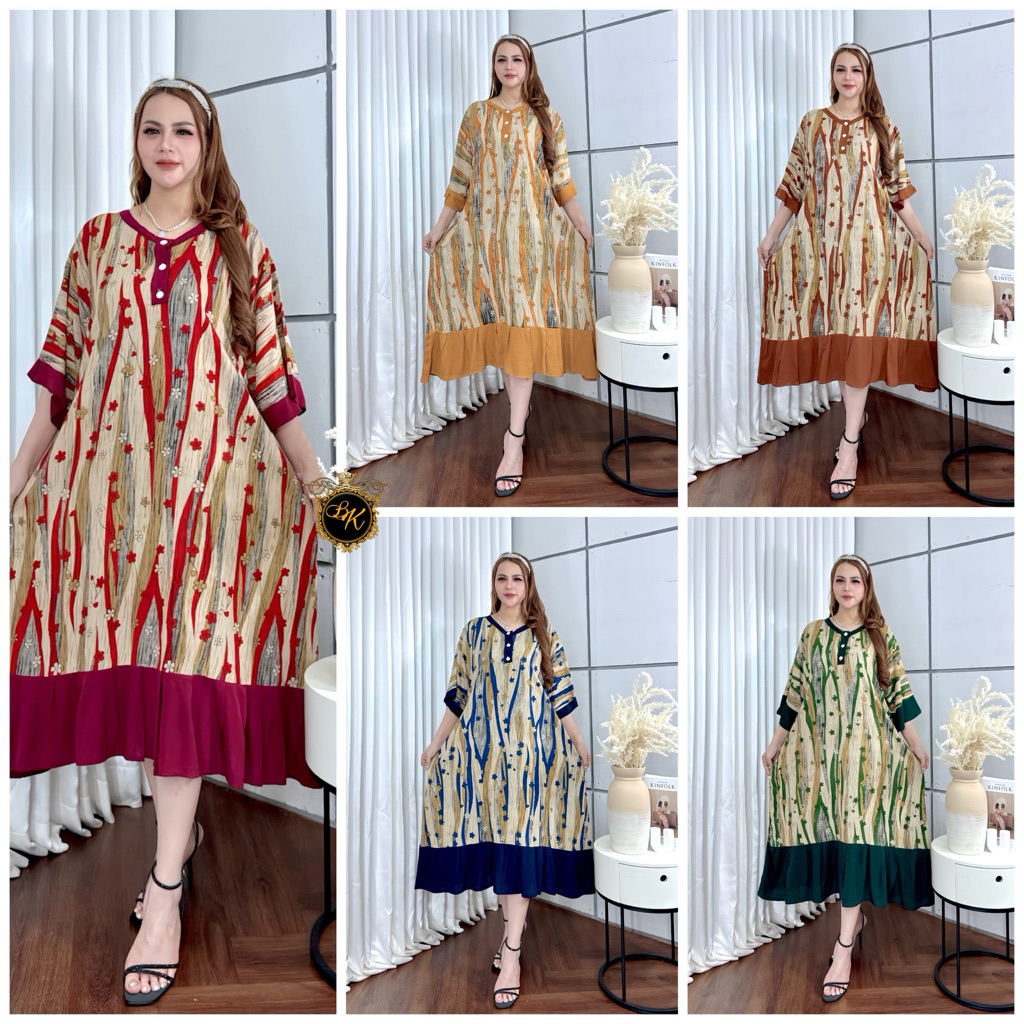 Daster Jumbo Ld 130 | Daster Jumbo Ld Ld 130 | Dress Lukis ChibiJumbo Ld 130| Daster Cibi Lukis | Da