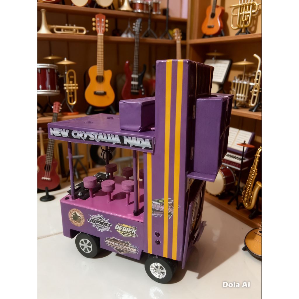 Musik box Miniatur dokar sound singa depok NEW CYRSTALLIA NADA