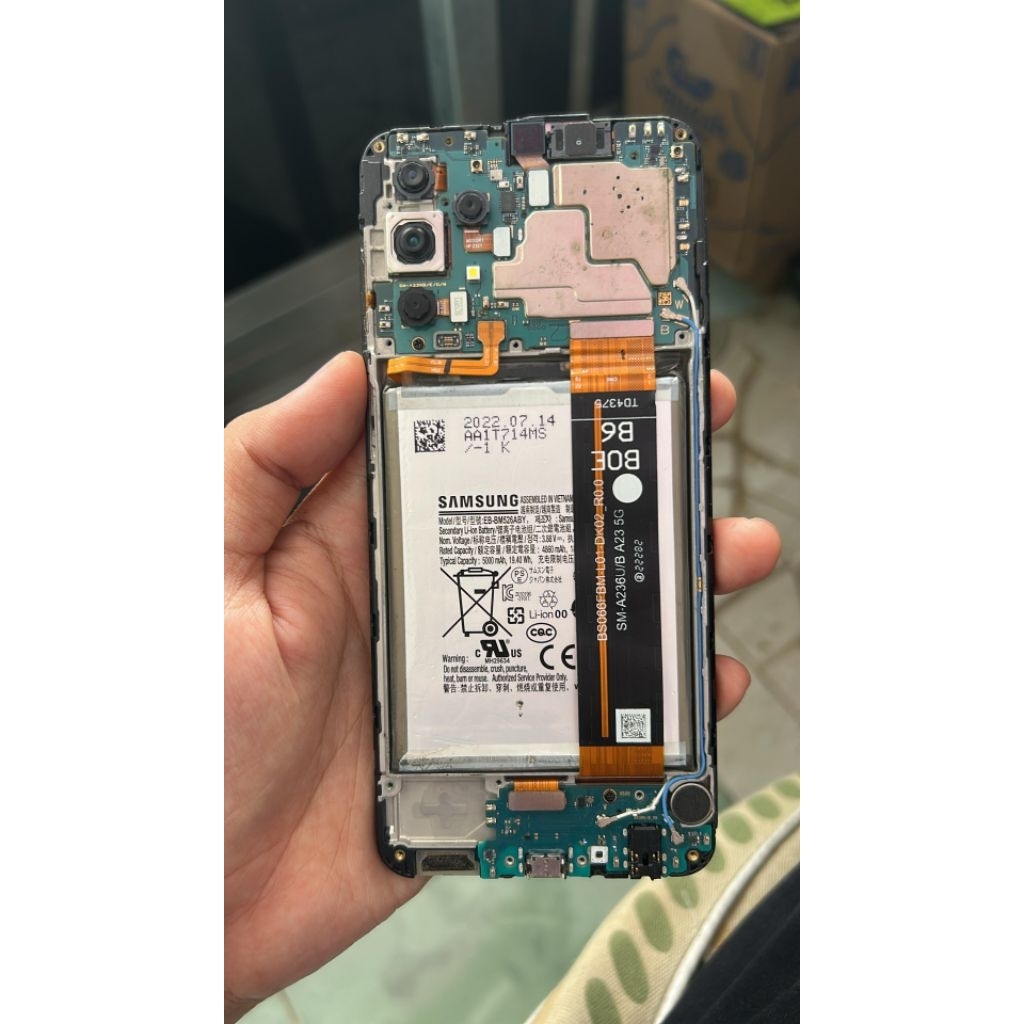 MESIN SAMSUNG A23 5G MATOT  SEGEL
