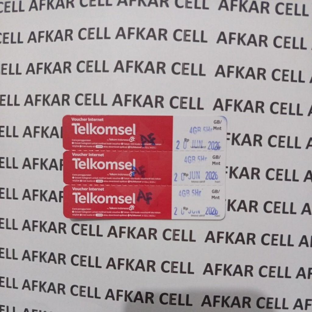 VOUCHER TELKOMSEL 4GB 5HARI EXPAYET oktober 2026 JATENG