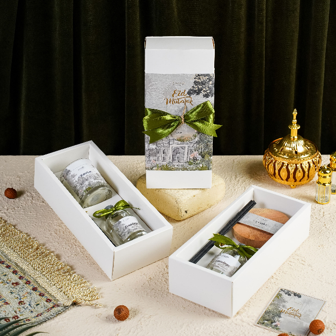 EID Hampers / Hampers Lebaran Murah Unik Reed Diffuser Candle by Euscentia.living