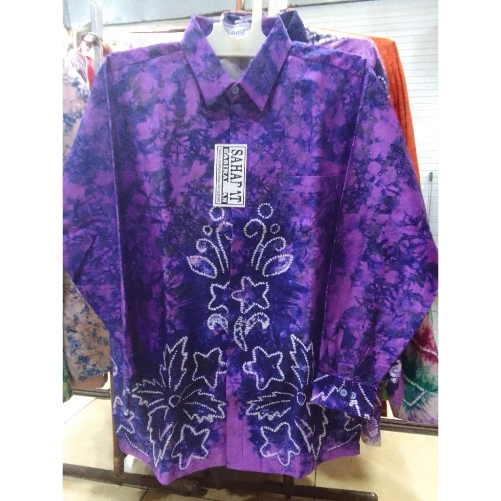 kemeja pria sasirangan