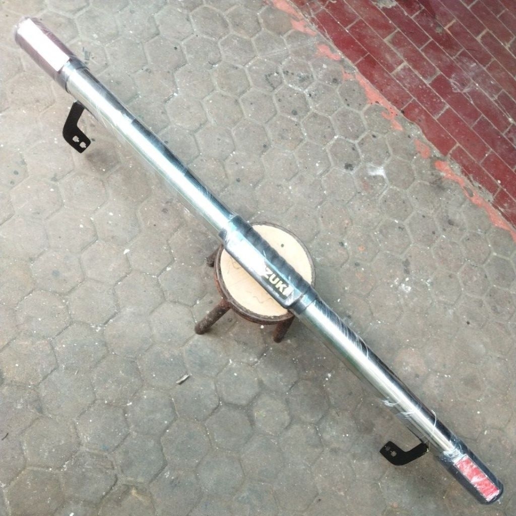 bemper belakang stainless ertiga lama 2012 - 2018 & new ertiga  2019