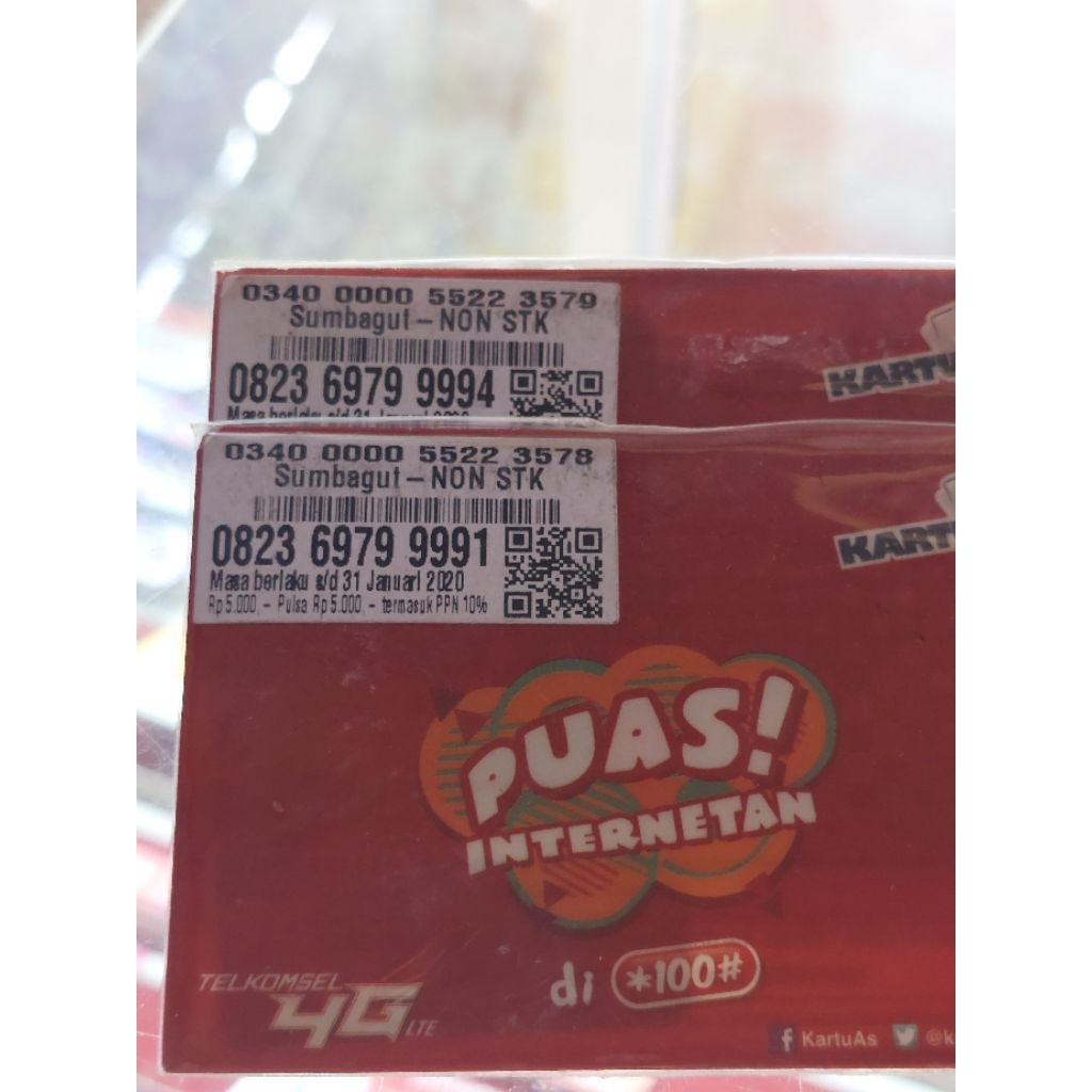 NOMOR CANTIK TELKOMSEL LOOP & AS 4G LTE KWARTED 9999 RAPIH - 0822 735 599990 - 0823 697 9999X