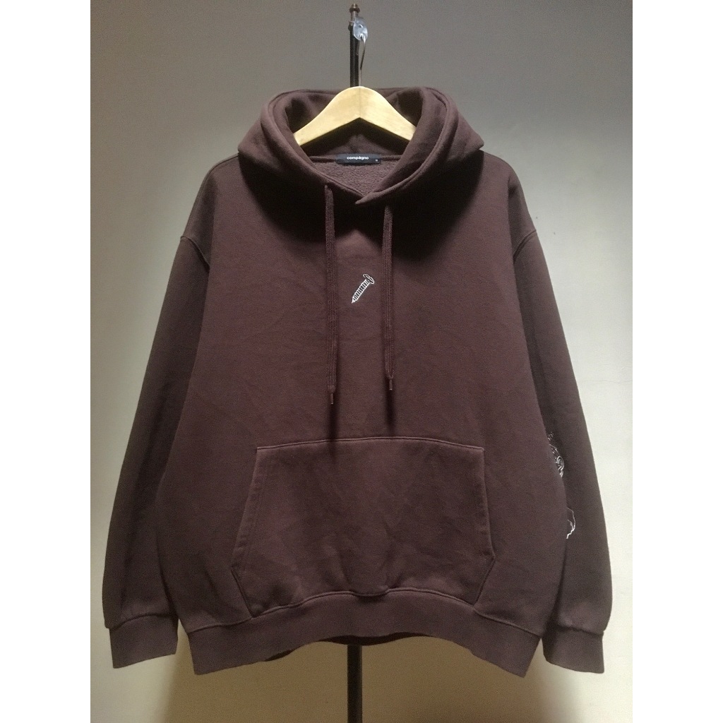 Hoodie Oversize Coklat Compagno CPGN Studio Bordir