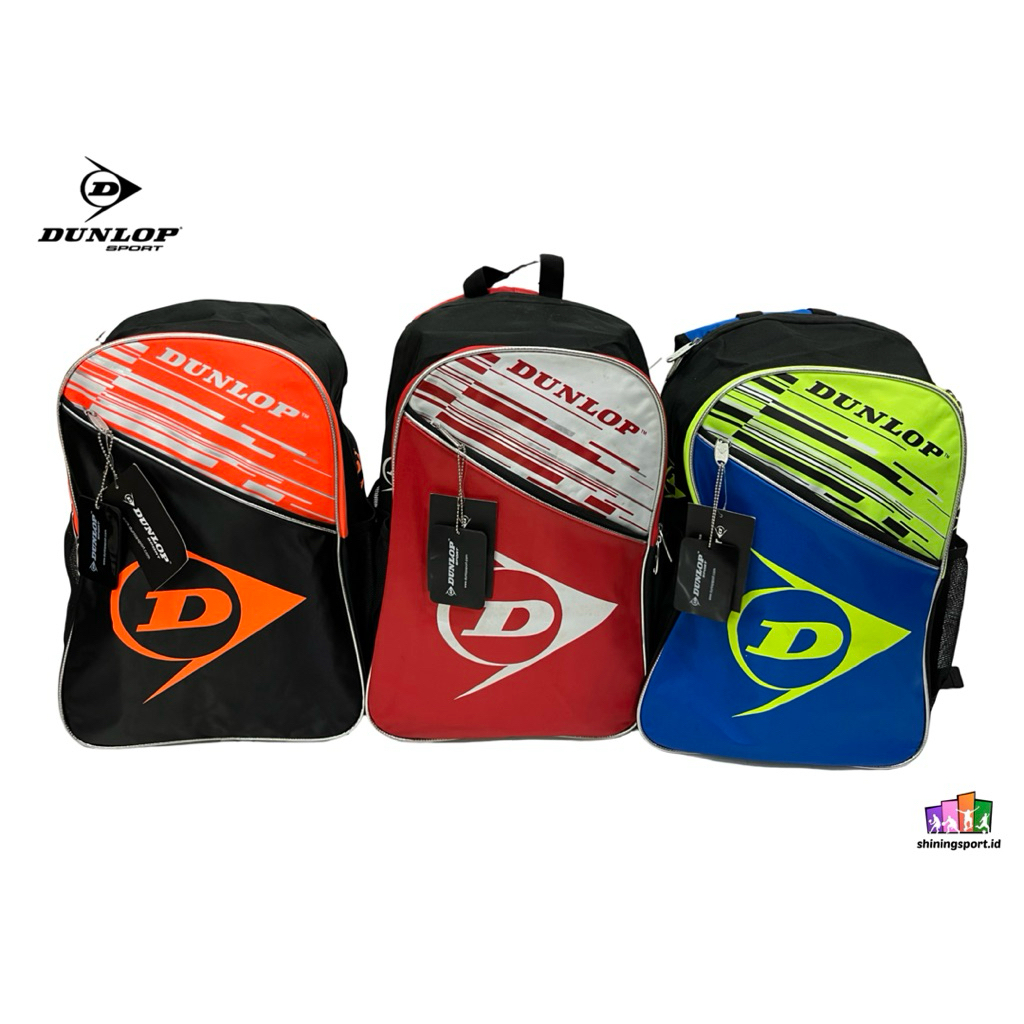 Tas Raket Badminton Dunlop Sport 2R Model Ransel RSP 001 100% Original