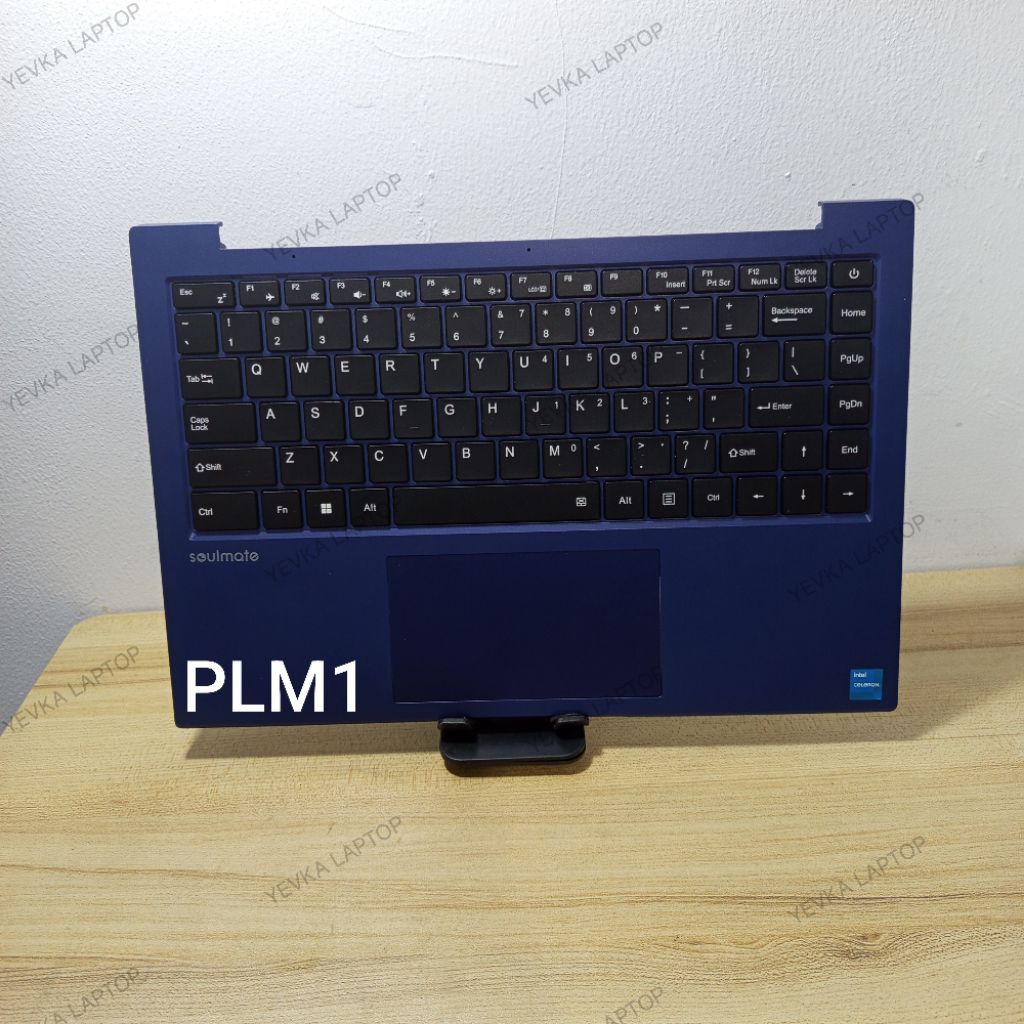 [ BIRU ] Palmrest Advan Soulmate 1405 Normal Tested Seken Original [ frame cover casing case kesing 