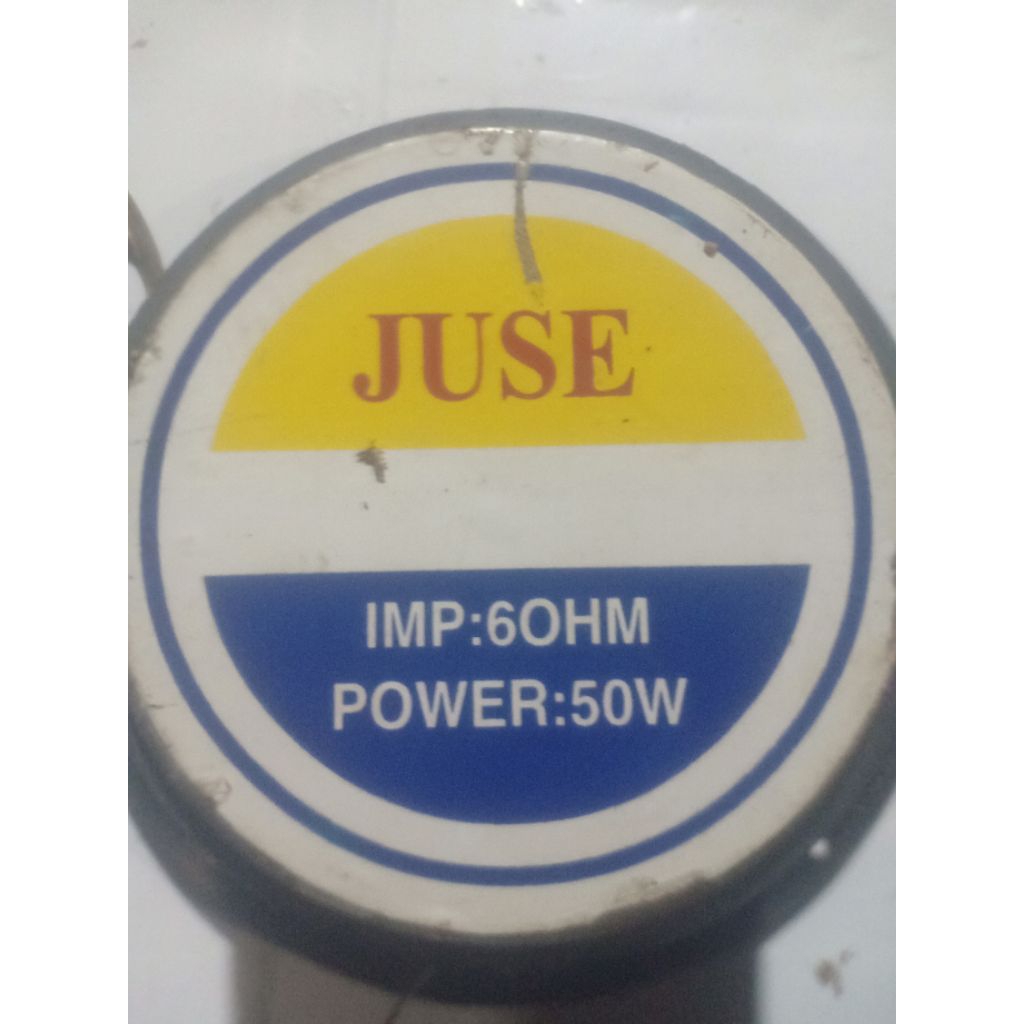 Speaker 6 inch Juse 6 ohm 50 watt