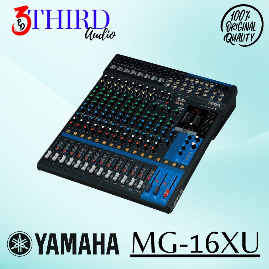 Yamaha MG16XU Mixer 16 Channel Mixing Console Original Yamaha MG-16XU