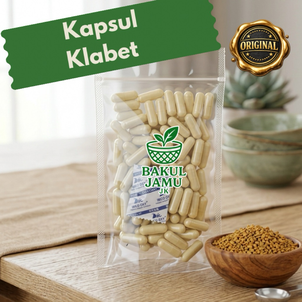 serbuk kapsul Hulbah/KLABET Funegreek