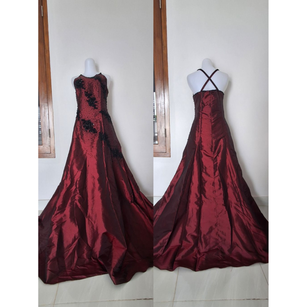 MAXI LONG DRESS WANITA LUIRE