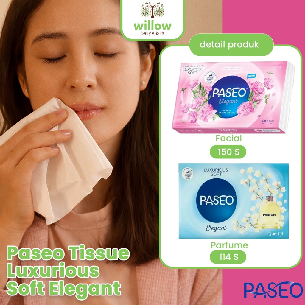 Tissue Kering - Paseo Tissue Luxurious Soft Elegant