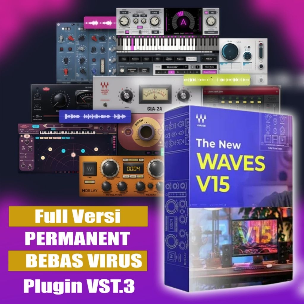 WAVES 15 FULL VERSI PLUGIN VST AUDIO