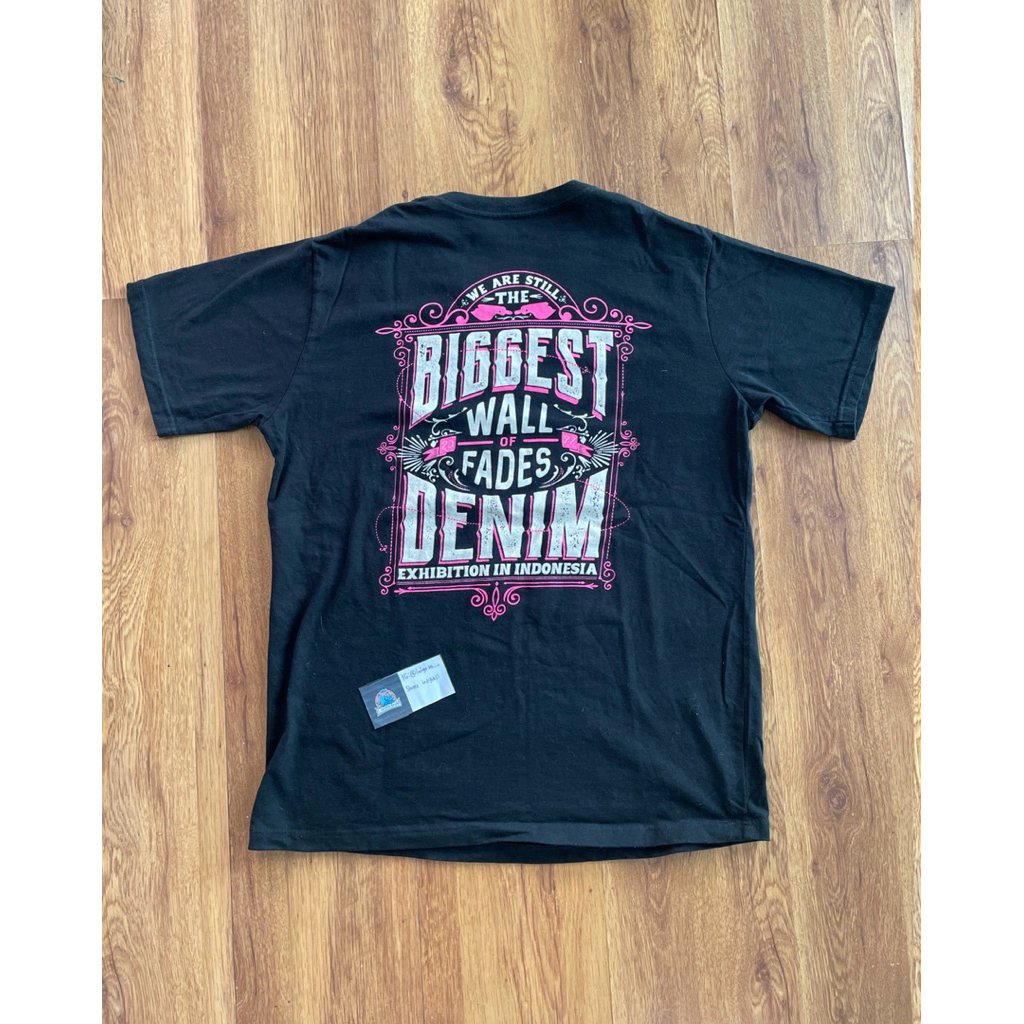 Darahkubiru Wall of Fades 2022 Merch not Momotaro Iron Heart Pure Blue Japan Evisu Fullcount Oni Den