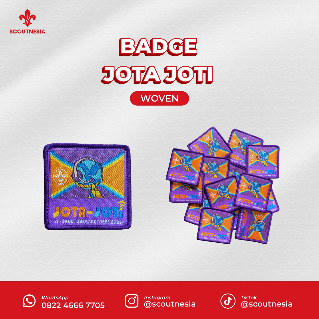 (COD) JOTA JOTI 2025 WOVEN JOTA JOTI TEPI 7x7 Cm