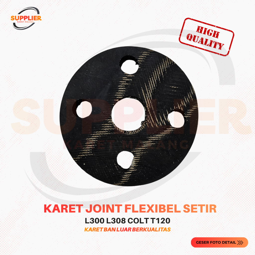 Karet Flexibel L300 T120 / Karet Simpang 4 Setir L300 T120 Bahan Ban / Karet Joint Setir L300 T120 B