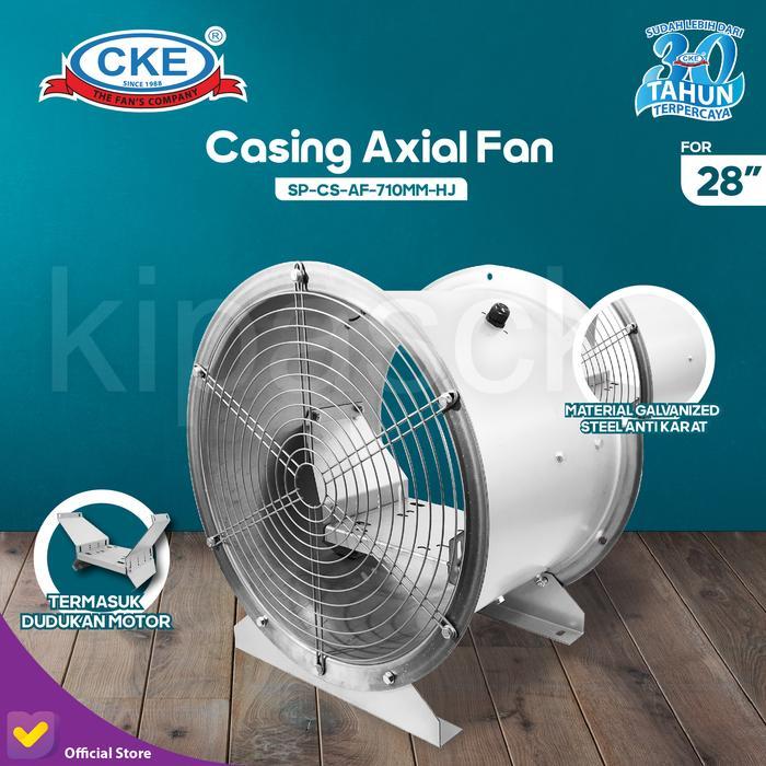 Casing Axial Fan 28 Inch Galvanis / Body Kipas Aksial Blower 28