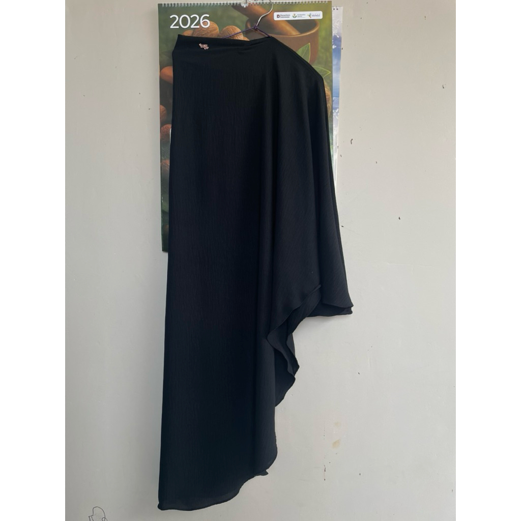 jilbab khimar non pet crinkle jumbo