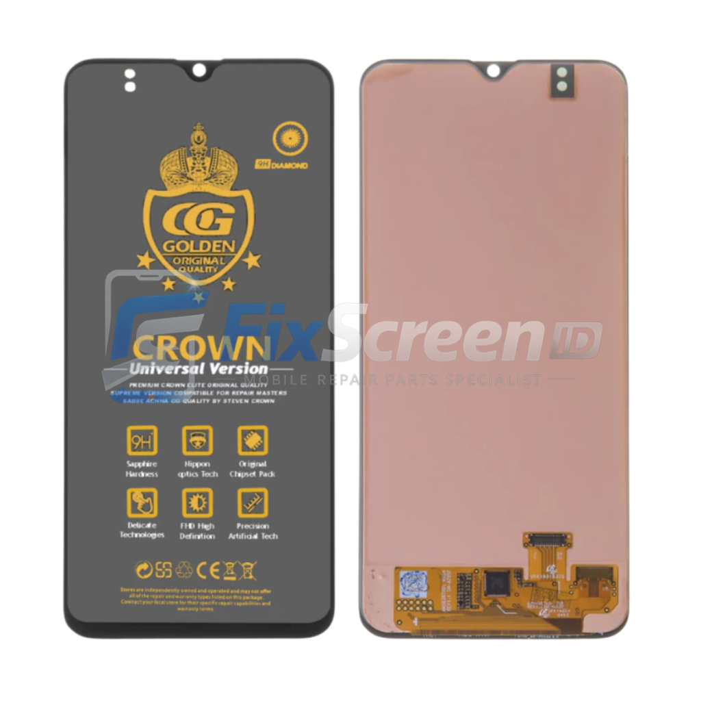 LCD SAMSUNG A20 / A205 / (SAMSUNG GALAXY A20) FULLSET ORIGINAL – TOUCHSCREEN COMPLETE