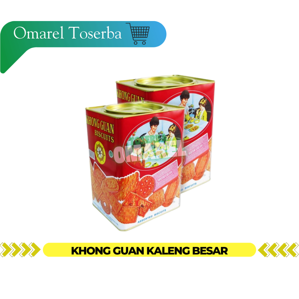 KHONG GUAN BISKUIT KALENG BESAR