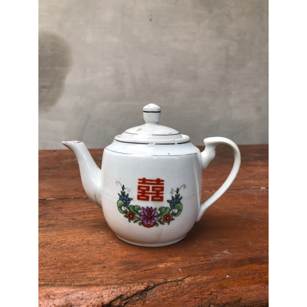 Original teko china mini antik