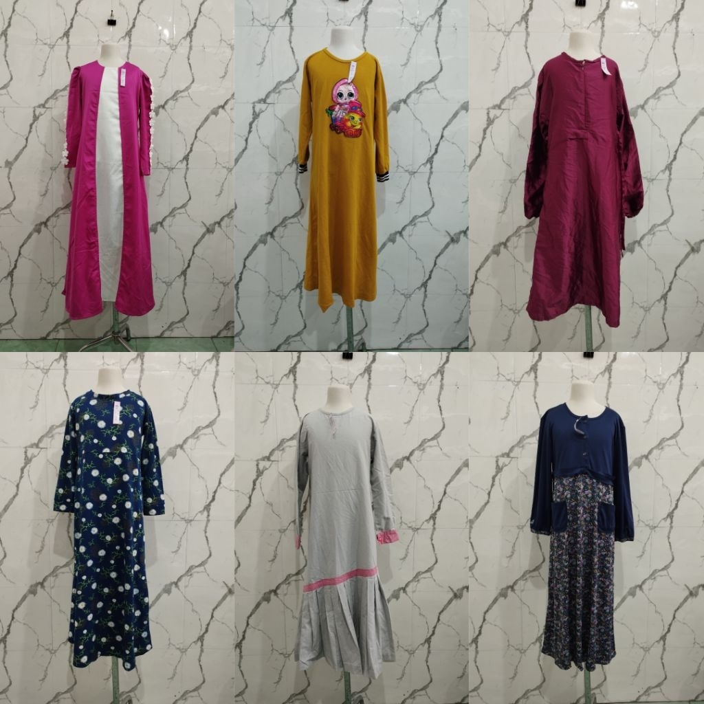 GAMIS ANAK PEREMPUAN PART 1 / GAMIS REMAJA / BAJU ANAK PEREMPUAN / DRESS ANAK PEREMPUAN