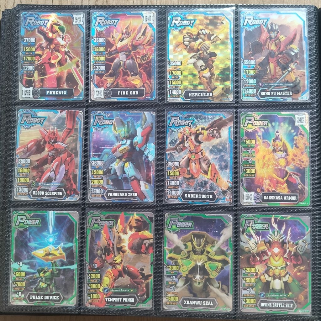 Kartu Hero of Robots Normal, Silver, Gold 100% Original