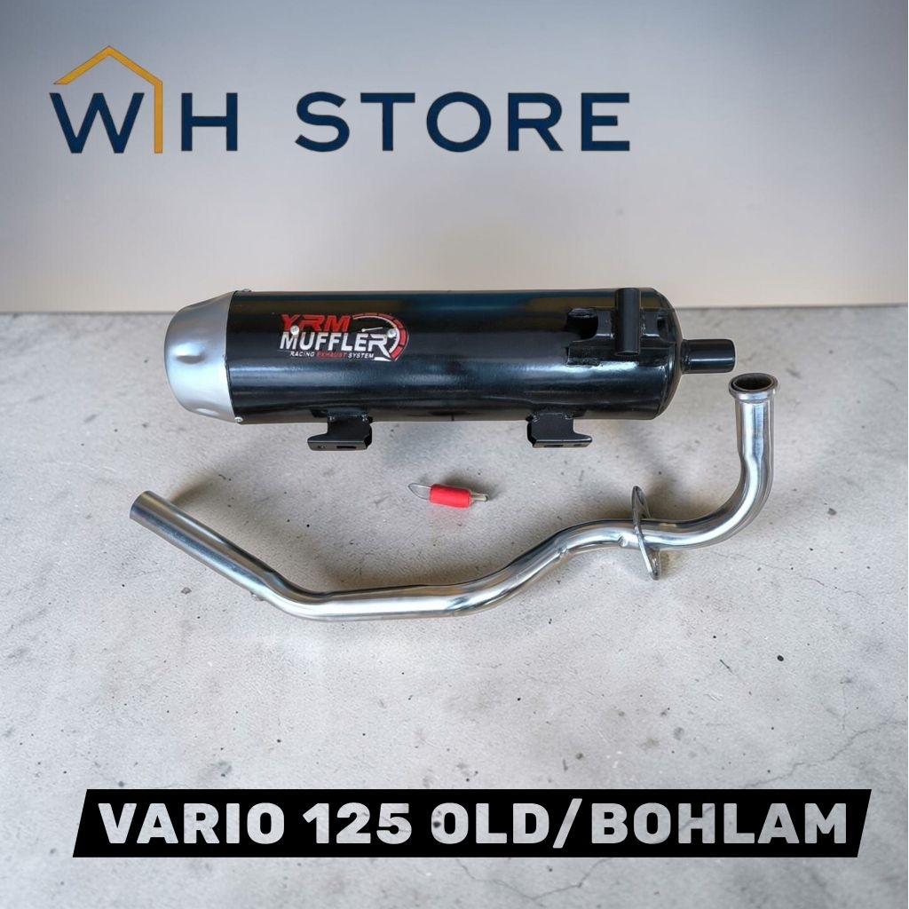 Knalpot Standart Racing Bass Adem Vario 125 Old | Vario 125 Led New | Vario 150 Old LED | Vario 150 