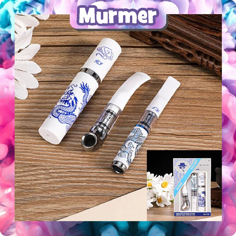MURMER Pipa Filter Saringan Asap Permanen Universal Filter Saringan Penyaring R1492