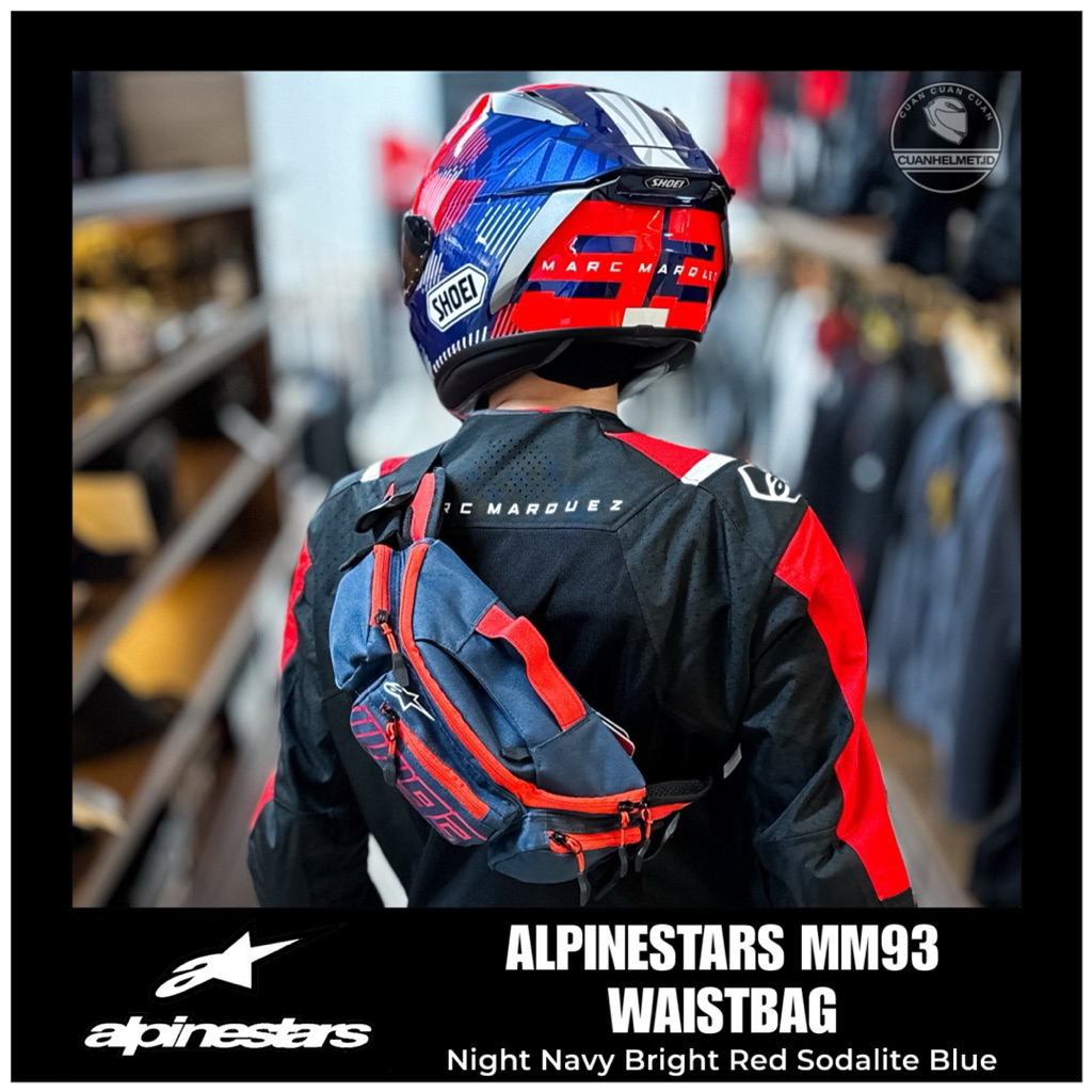 Alpinestars MM93 Waistbag / Tas Pinggang Motor Riding Marc Marquez Edition
