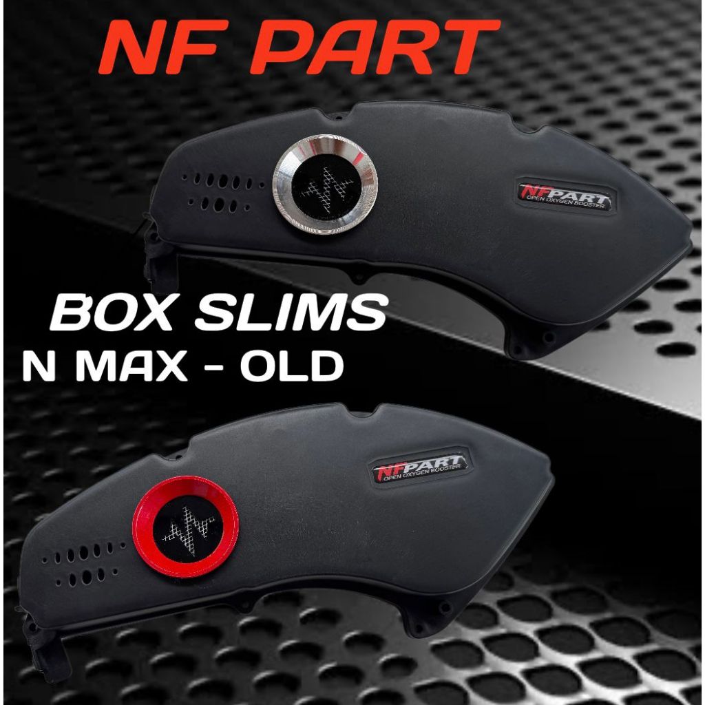 OPEN FILTER CORONG UDARA SLIM NMAX OLD 2015-2019 CUSTOM FILTER VARIASI NF PART CORONG DETAK