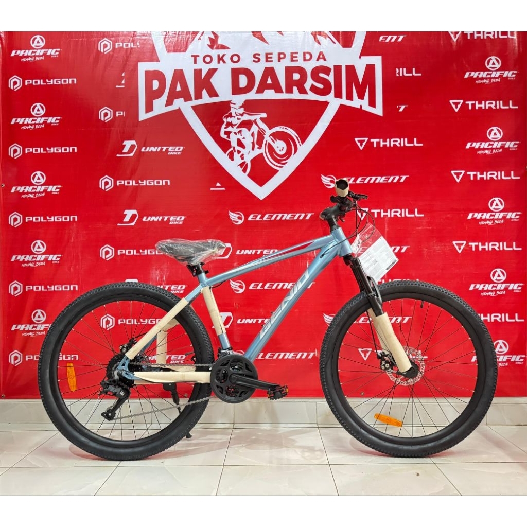 Sepeda Gunung MTB Genio M544 FRAME ALUMINIUM 27 speed
