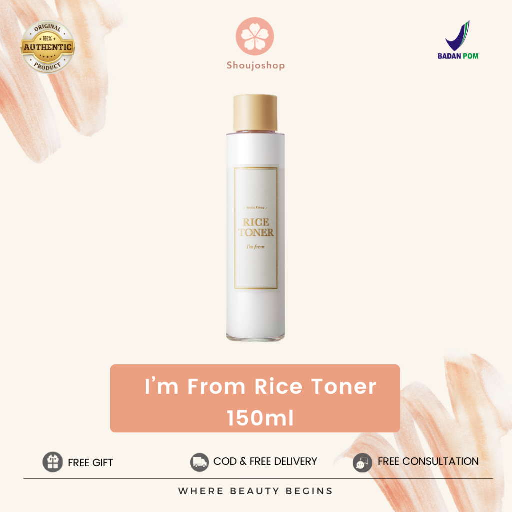 BPOM I’m From Rice Toner 150ml Im from Rice Toner