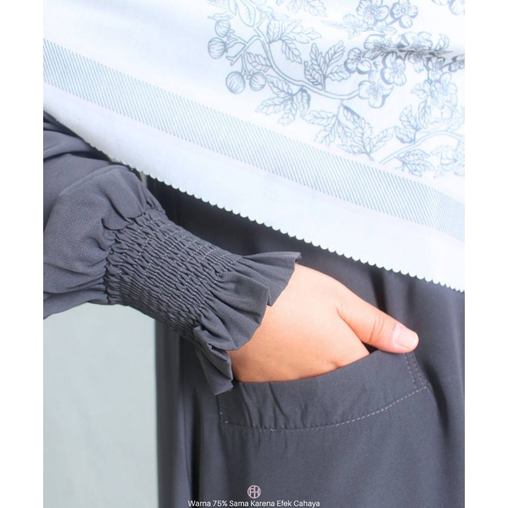 Elina Dress terbaru Pelangi Hijab