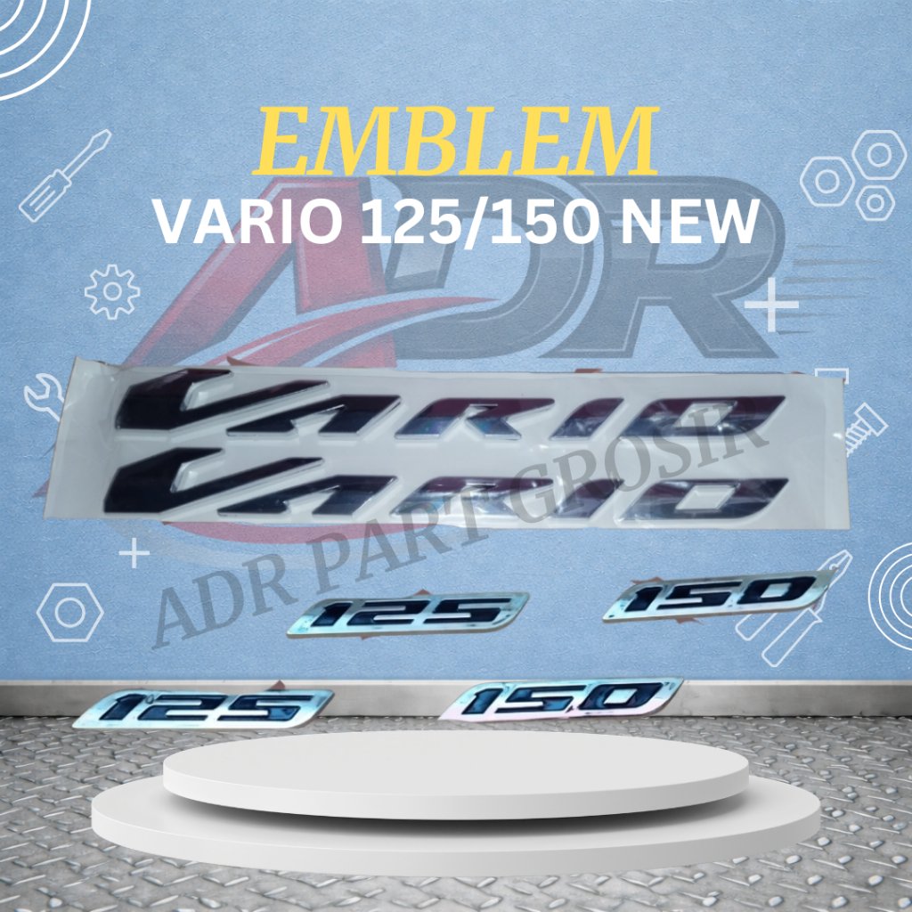 Emblem Timbul Vario 150 New Emblem Logo Timbul Vario 125 150 New Emblem Timbul Vario New