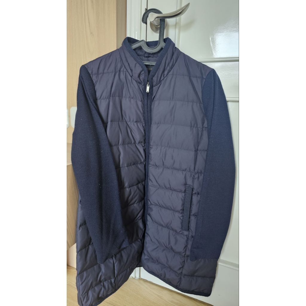 The Izzat Puffer Jackrt Navy M