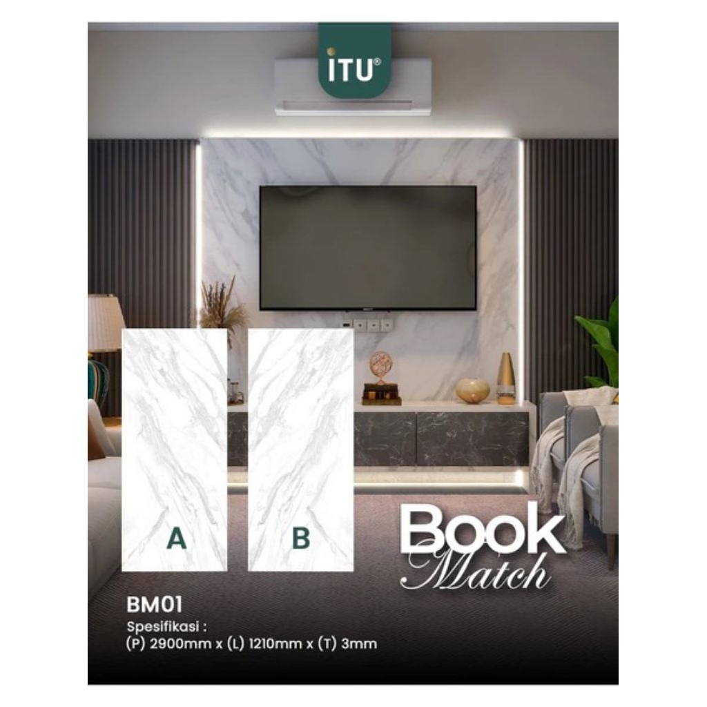 PVC MARMER GRANIT  / BOOKMATCH