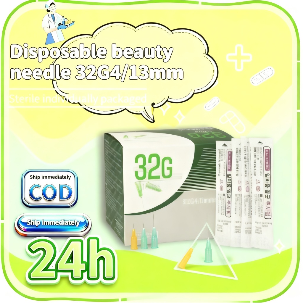 Needle skinbooster meso 32g  x 4mm 13mm jarum meso messo kecil mini pendek Sungshim