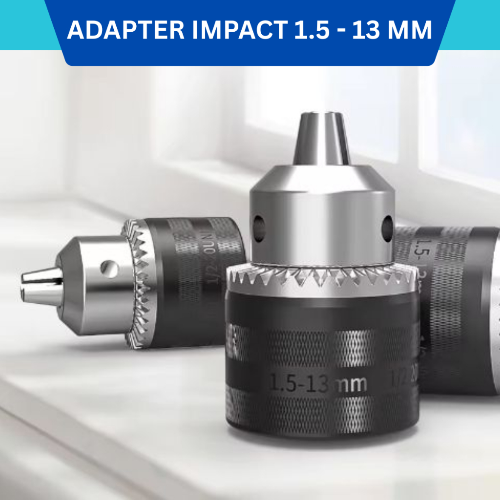 Adaptor Bor Kepala Bor 1/2 Inch konektor impact bor Impact To