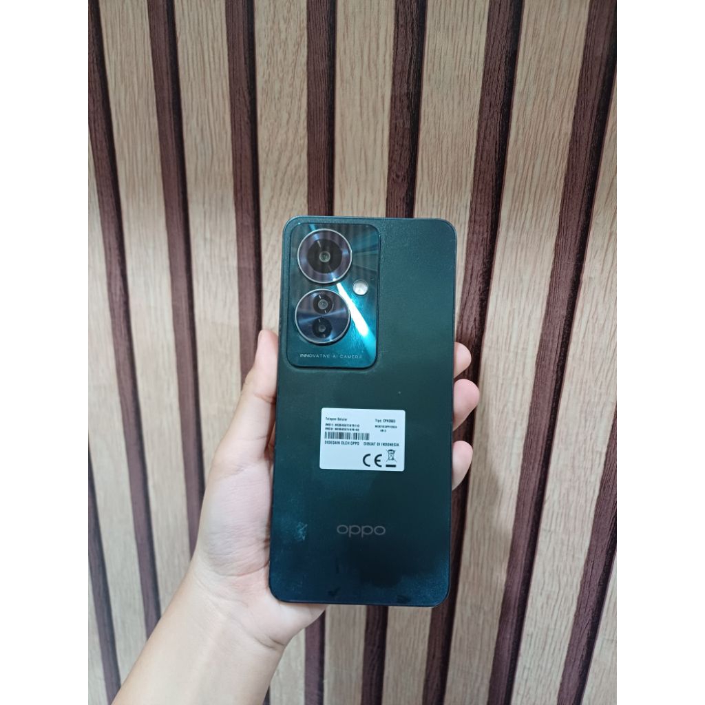 Oppo Reno 11F 5G Palm Green 8/256 | NFC | Unit Only Ori Resmi | Imei 863545071675110